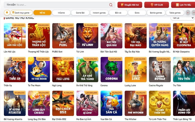 Trải nghiệm quay thưởng hấp dẫn với đa dạng thể loại khi chơi slot game Cwin